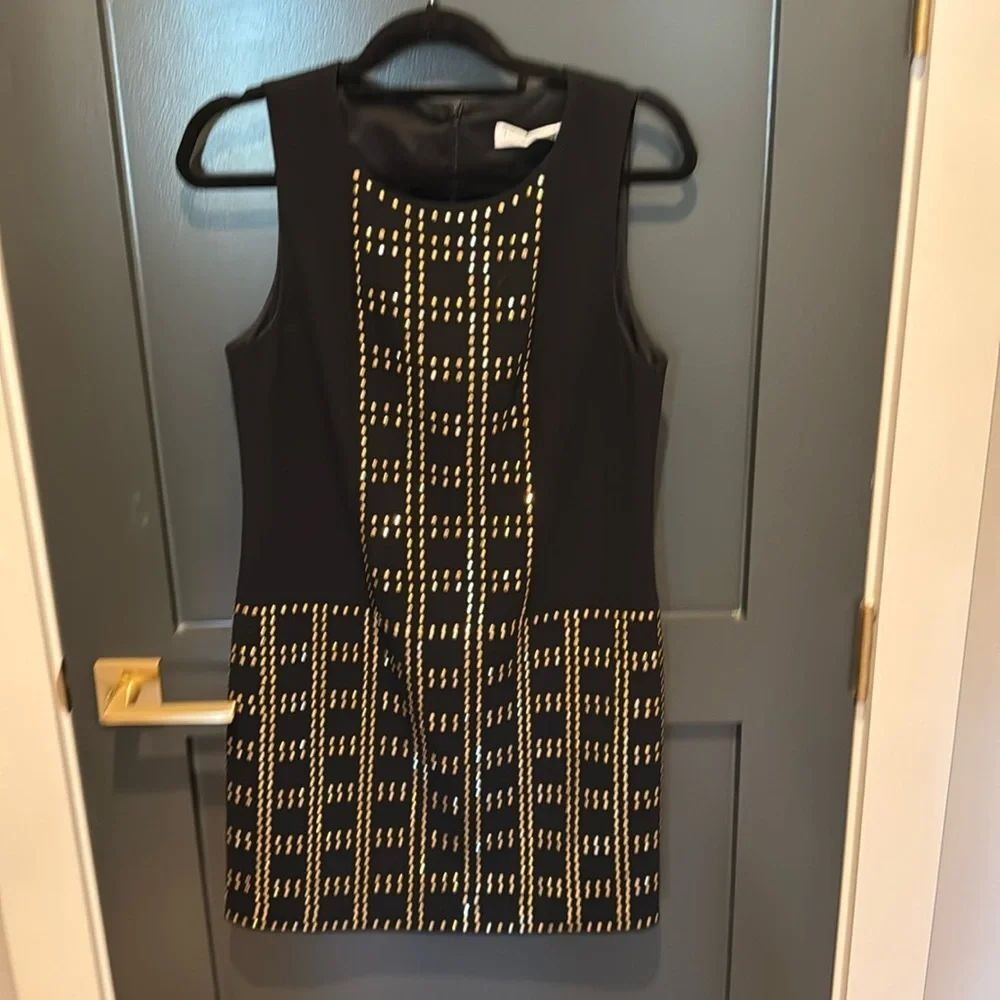 Trina Turk Black Dress Size 8 Worn Once